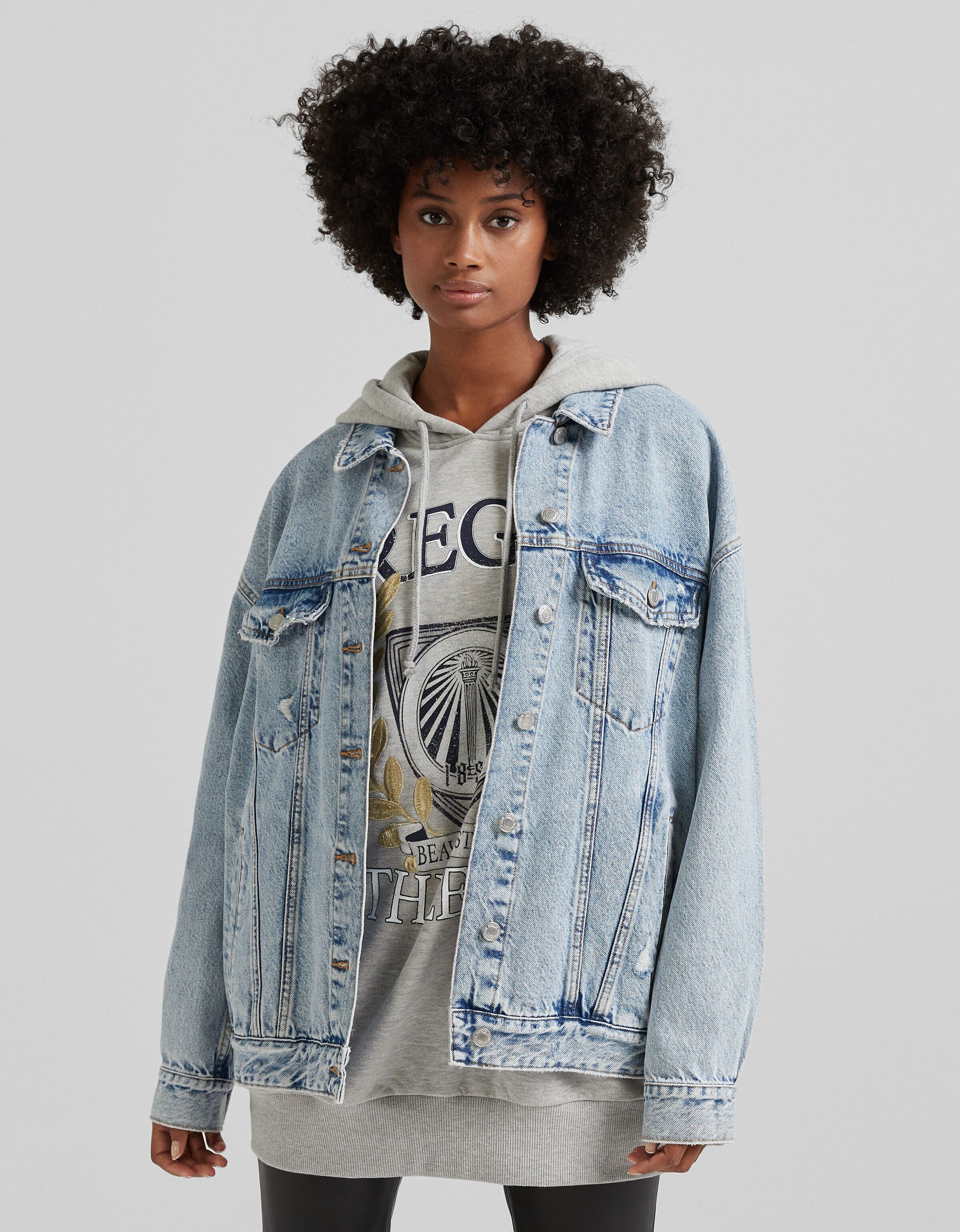 bershka denim jacket