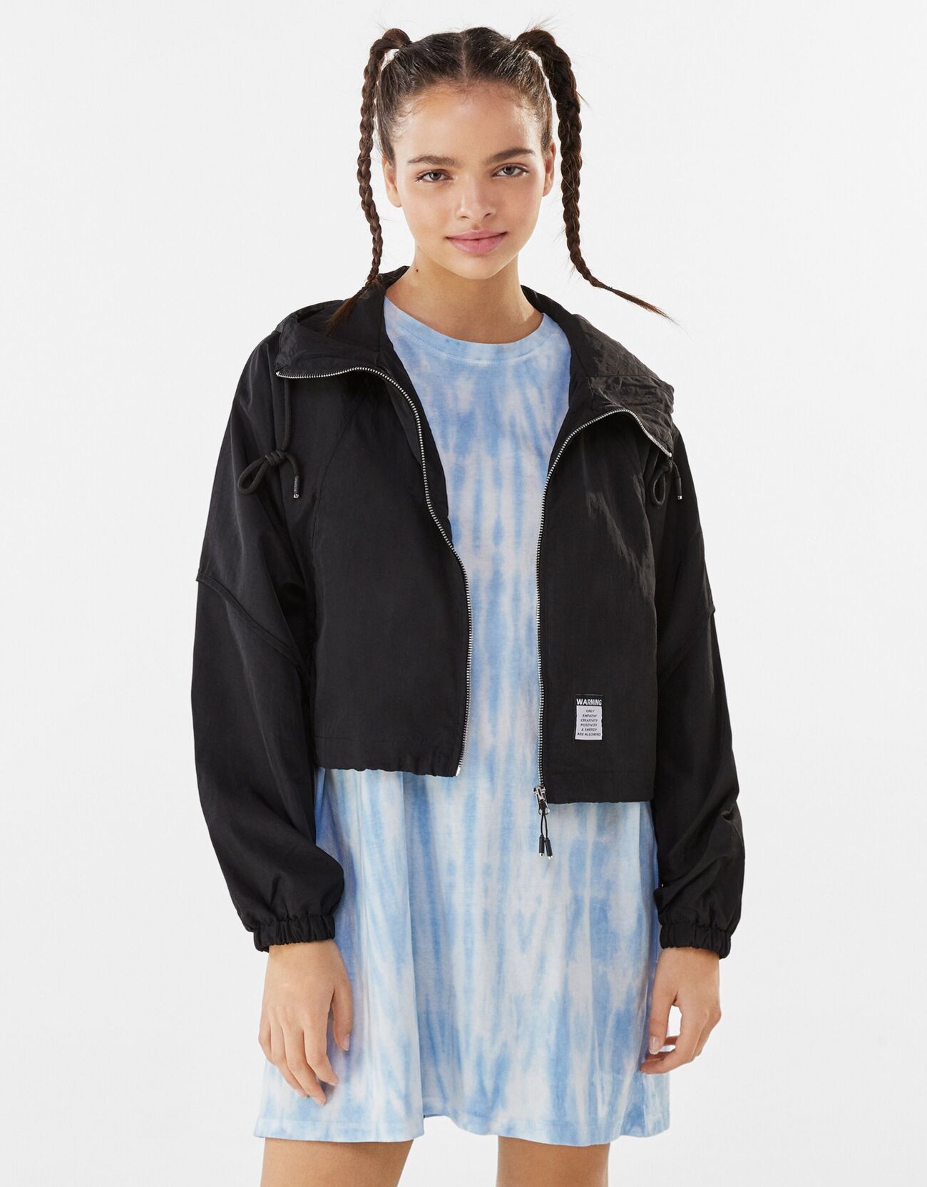 bershka nylon jacket
