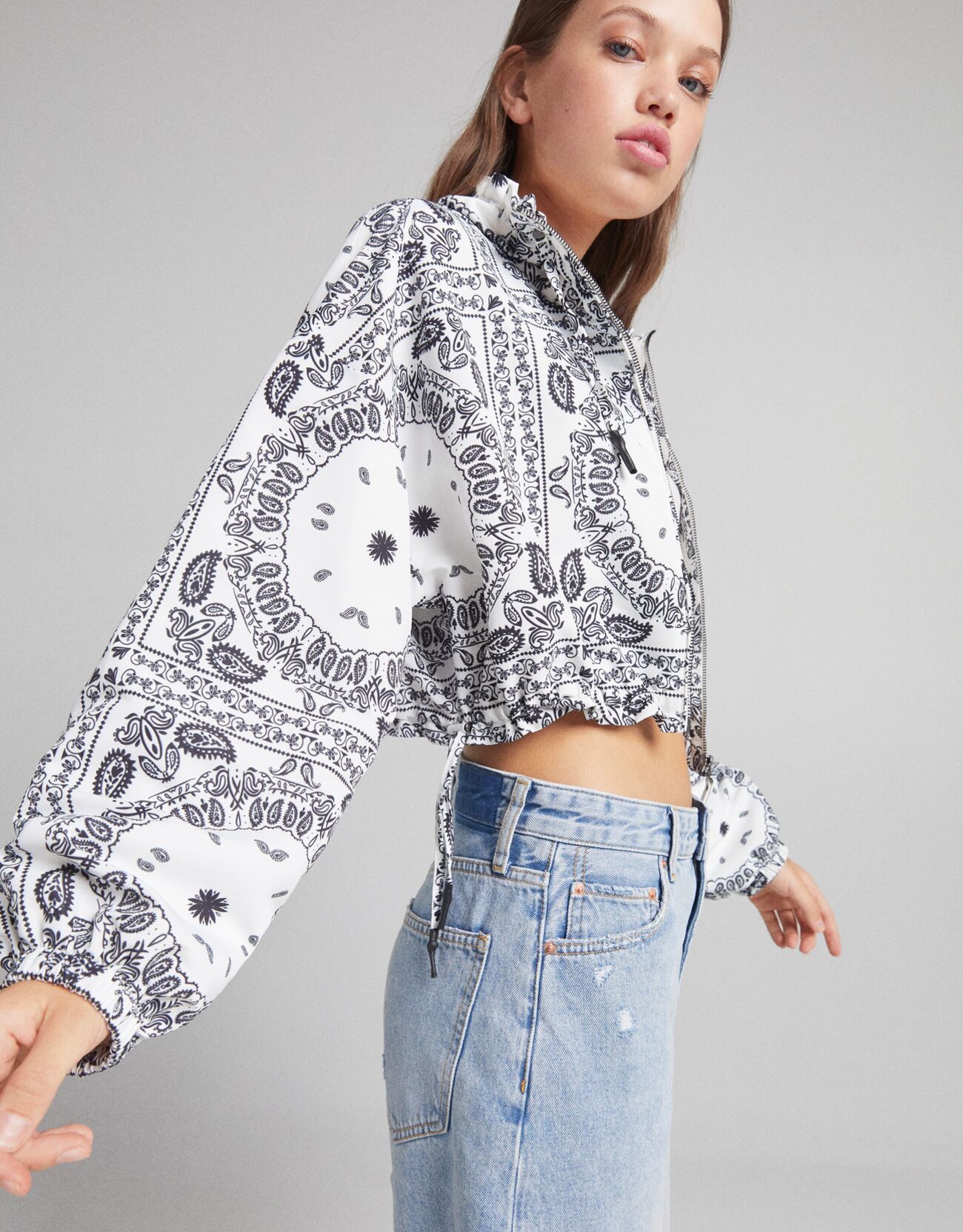 Bershka Cropped mont 8 Bershka Cropped mont 9