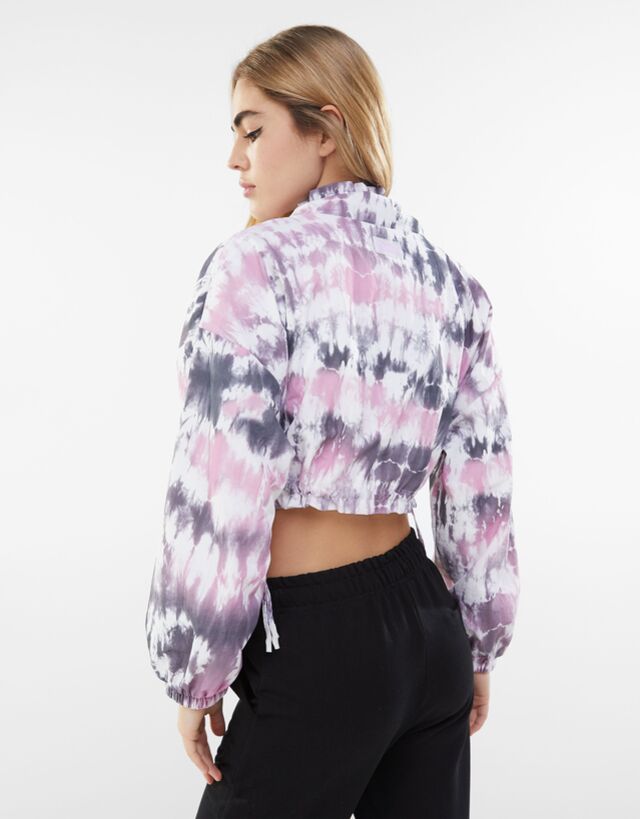 cropped jacket bershka