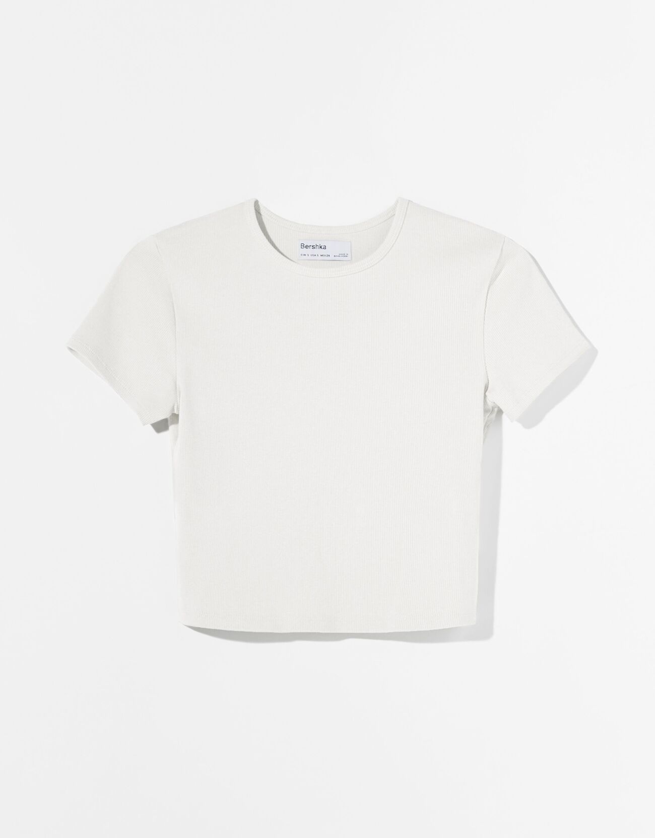 Bershka Kısa kollu fitilli t-shirt 2 Bershka Kısa kollu fitilli t-shirt 3
