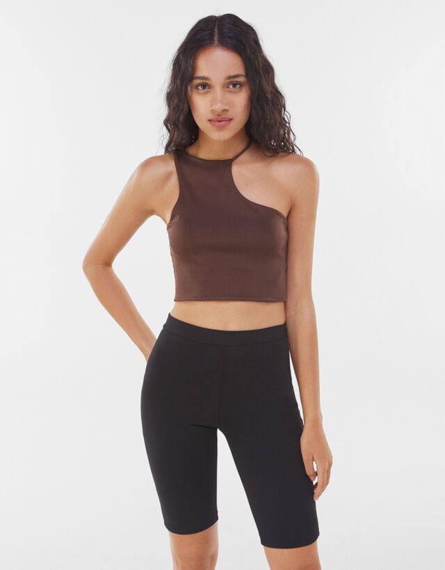 pantaloni ciclista bershka