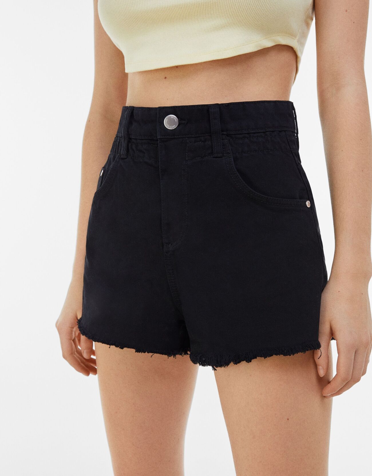 Bershka Fitilli paperbag şort 6 Bershka Fitilli paperbag şort 7