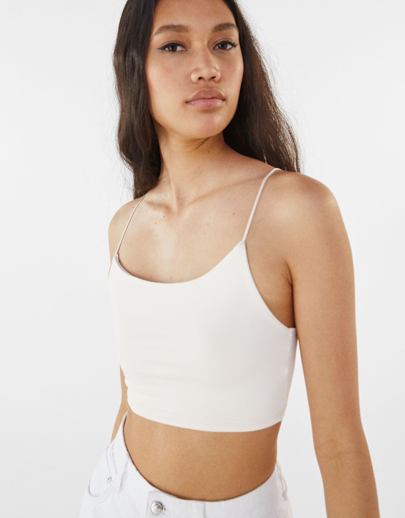 Bershka İnce askılı top 8 Bershka İnce askılı top 9
