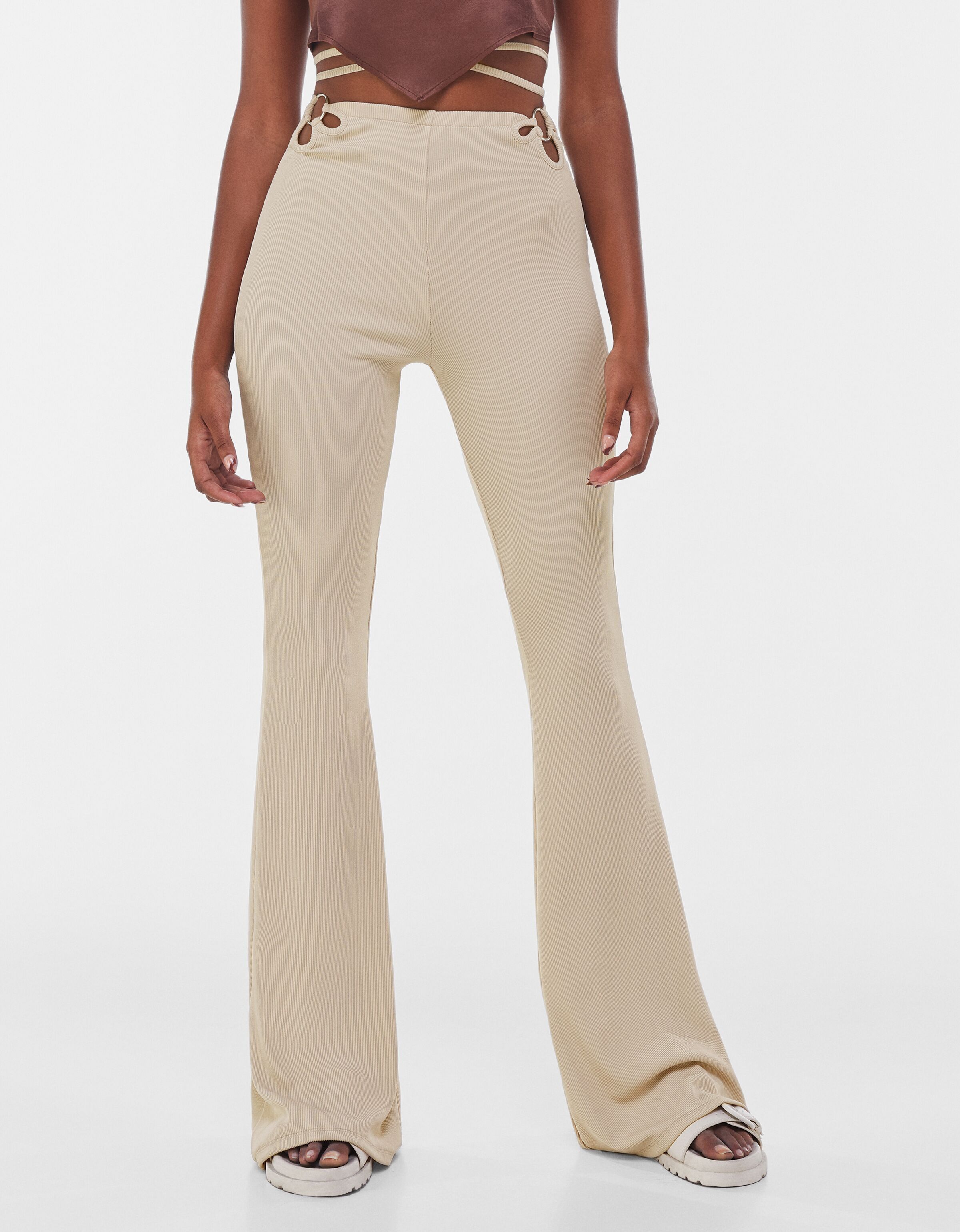 Flared trousers bershka - draug.net