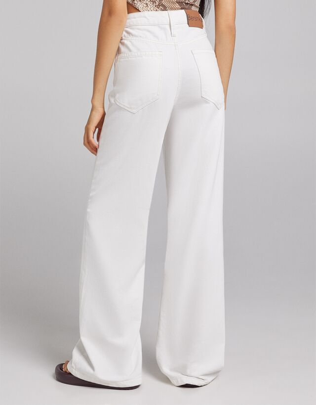 bershka wide leg pants