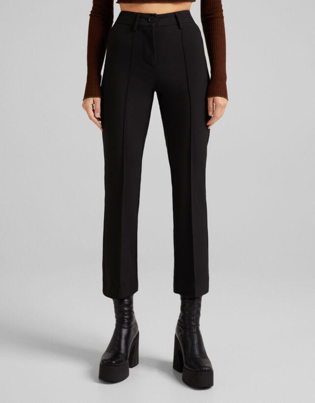 Bershka kick flare trousers Clearance