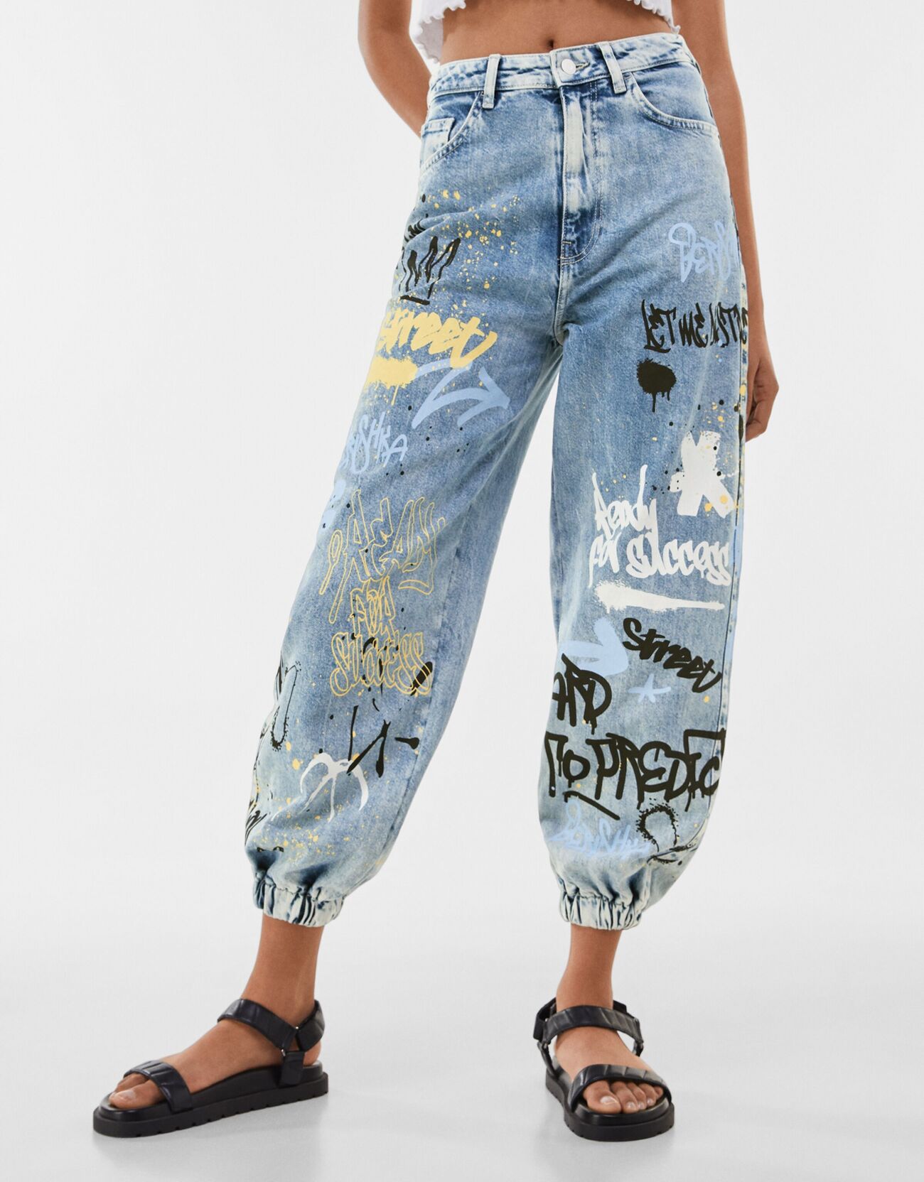 bershka jeans jogger