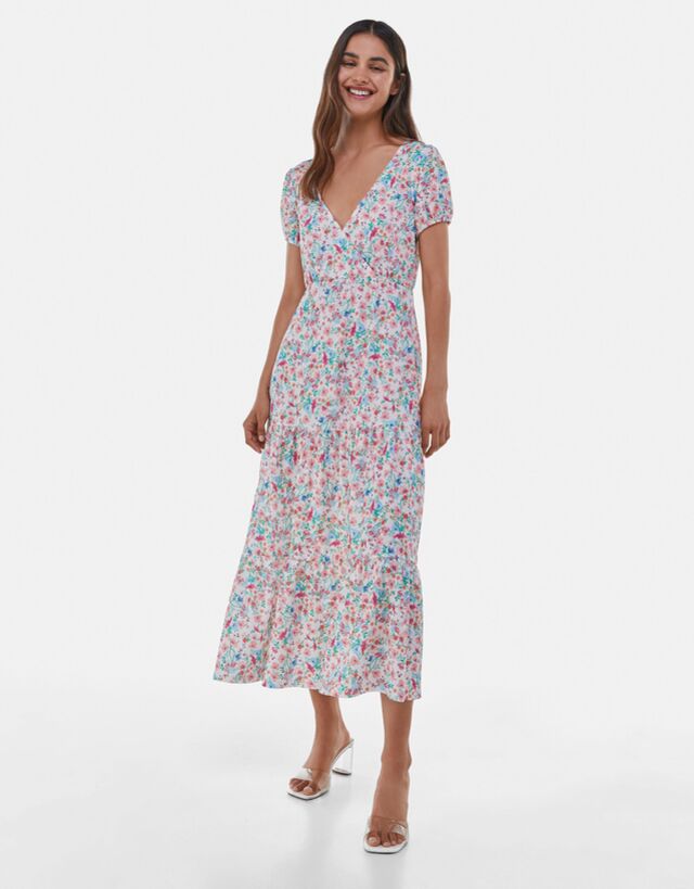 bershka robe longue