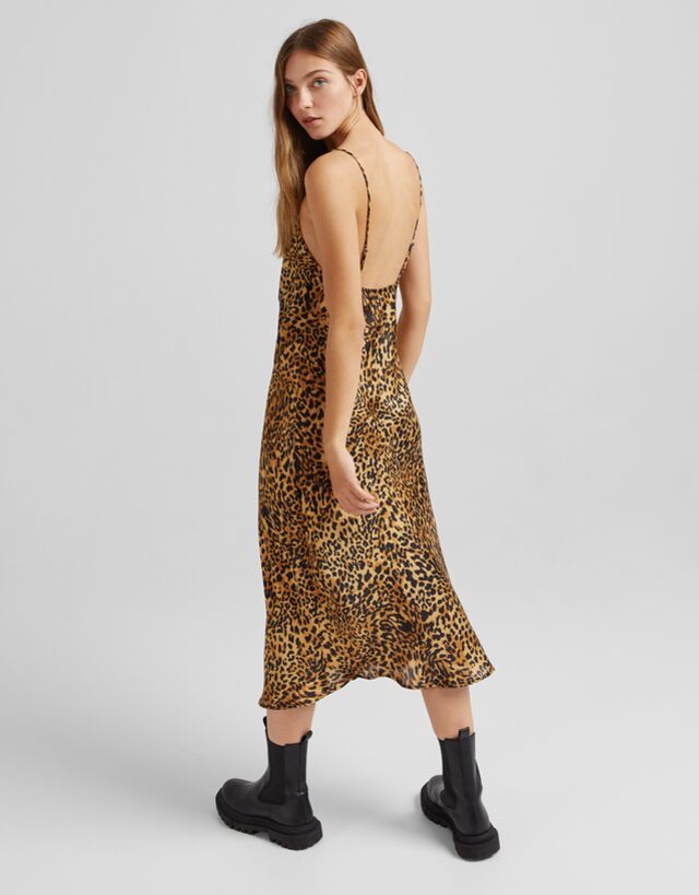 robe nuisette leopard