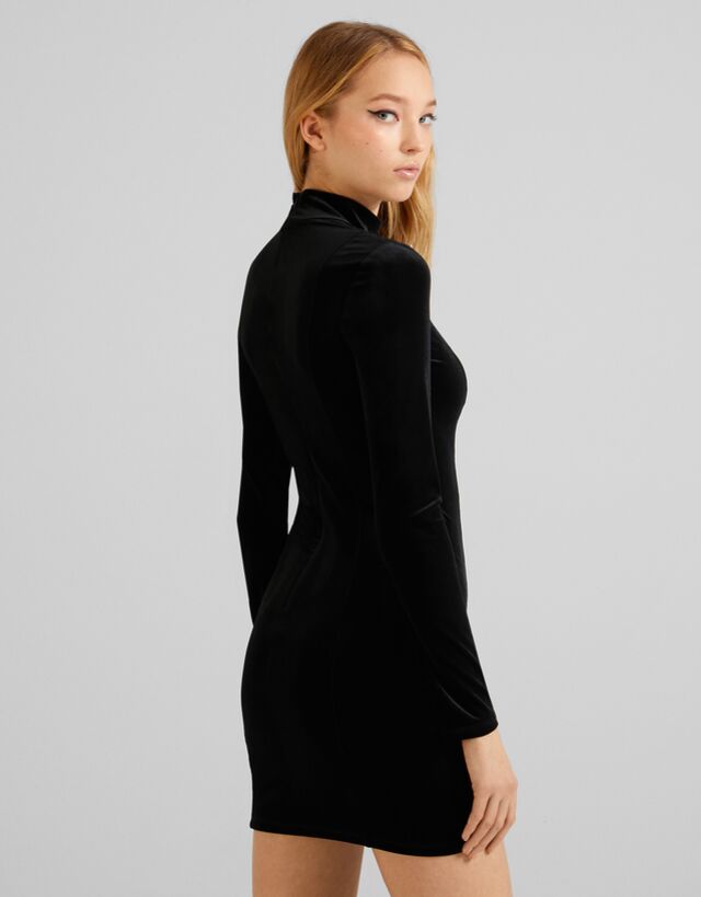 Acquisto \u003ebershka vestito in pelle Grande vendita - OFF 64%