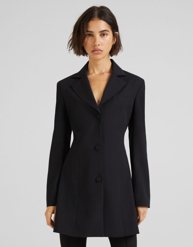 blazer vestito bershka