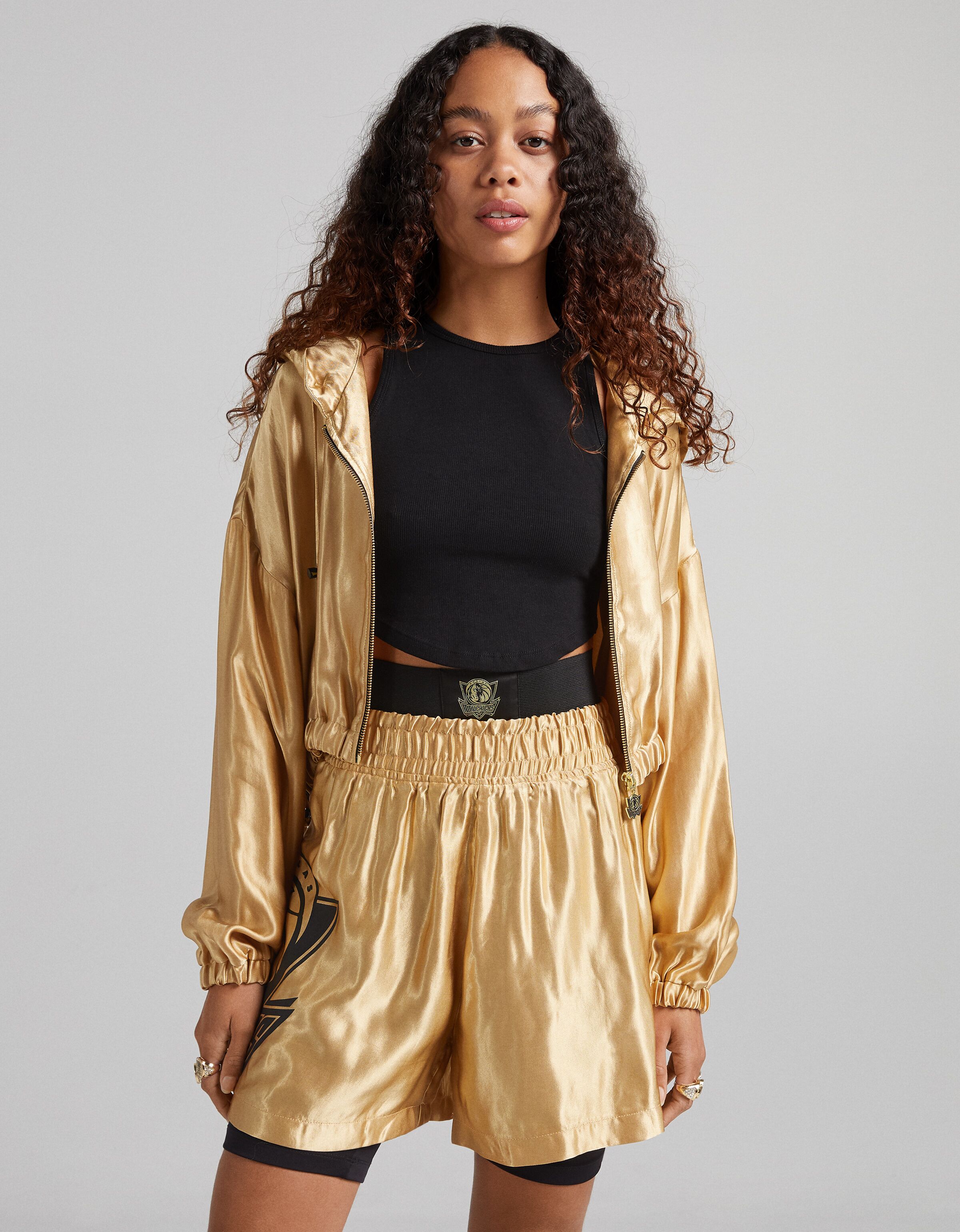 Bershka nba bomber jacket clearance