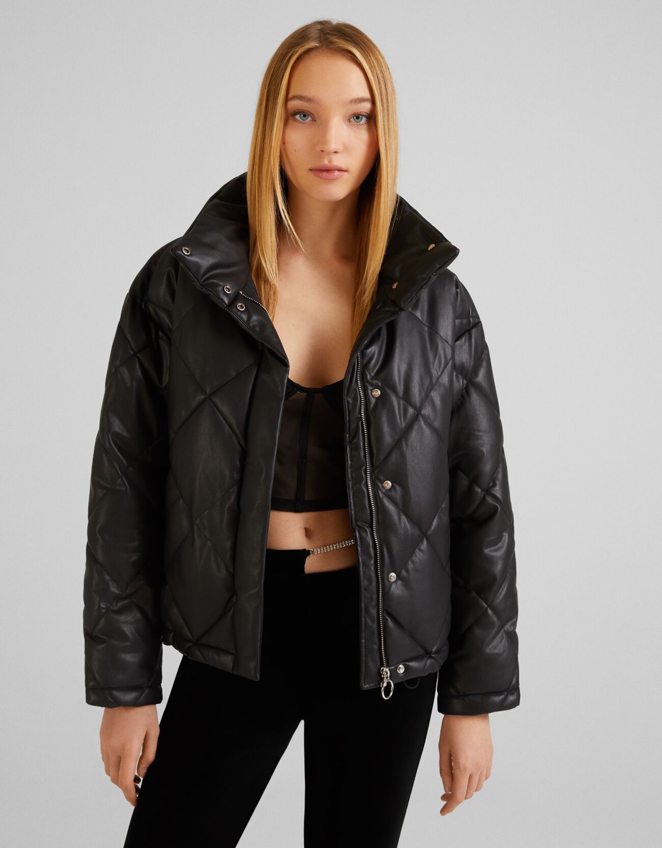 bershka down jacket
