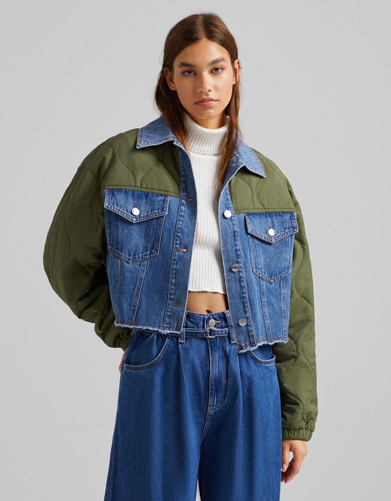 bershka nylon jacket