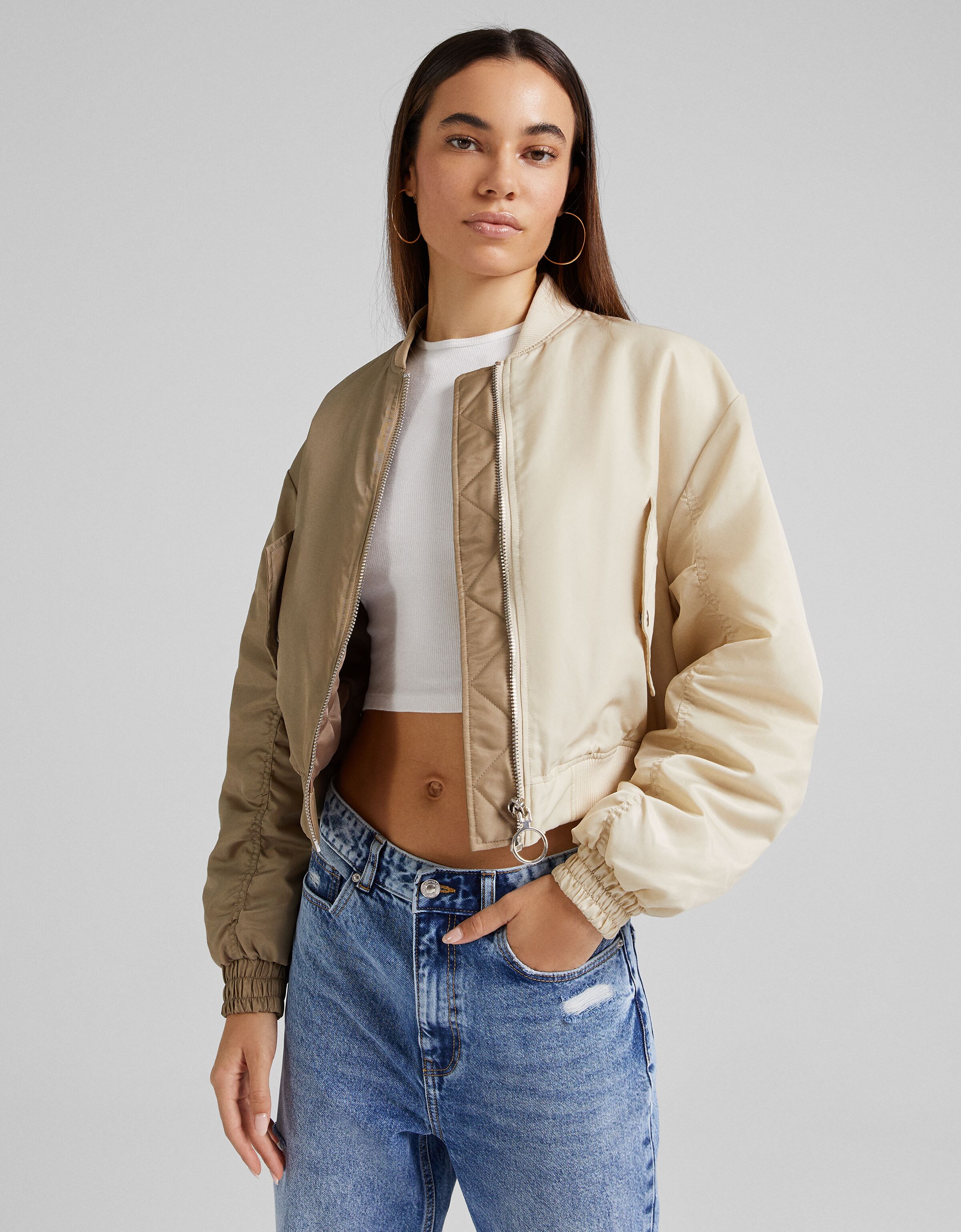 bershka bomber jacket