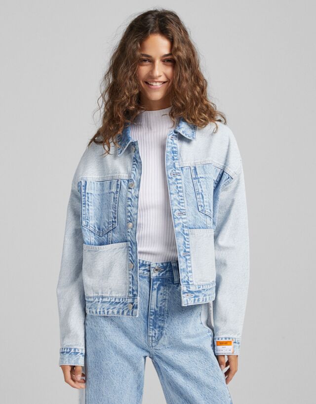 bershka denim jacket