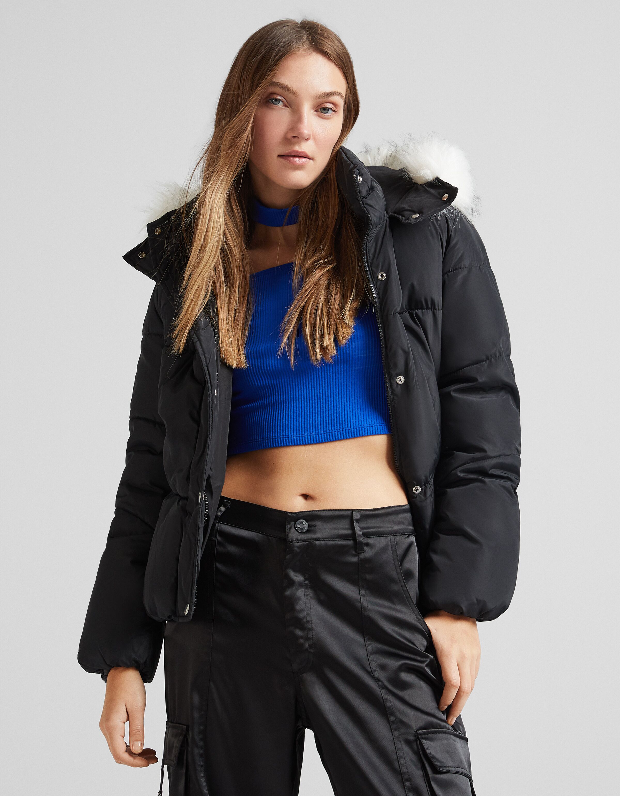 bershka down jacket