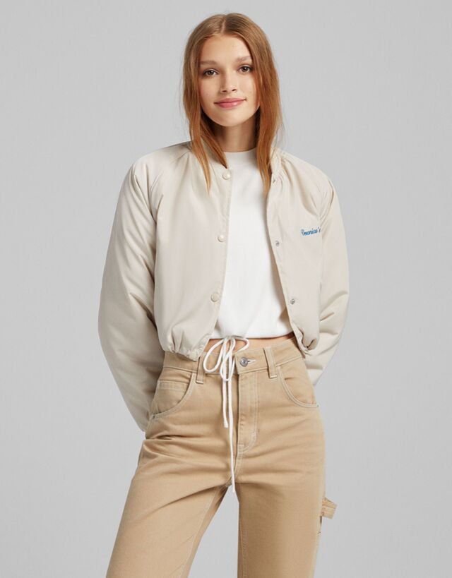 bomber cropped