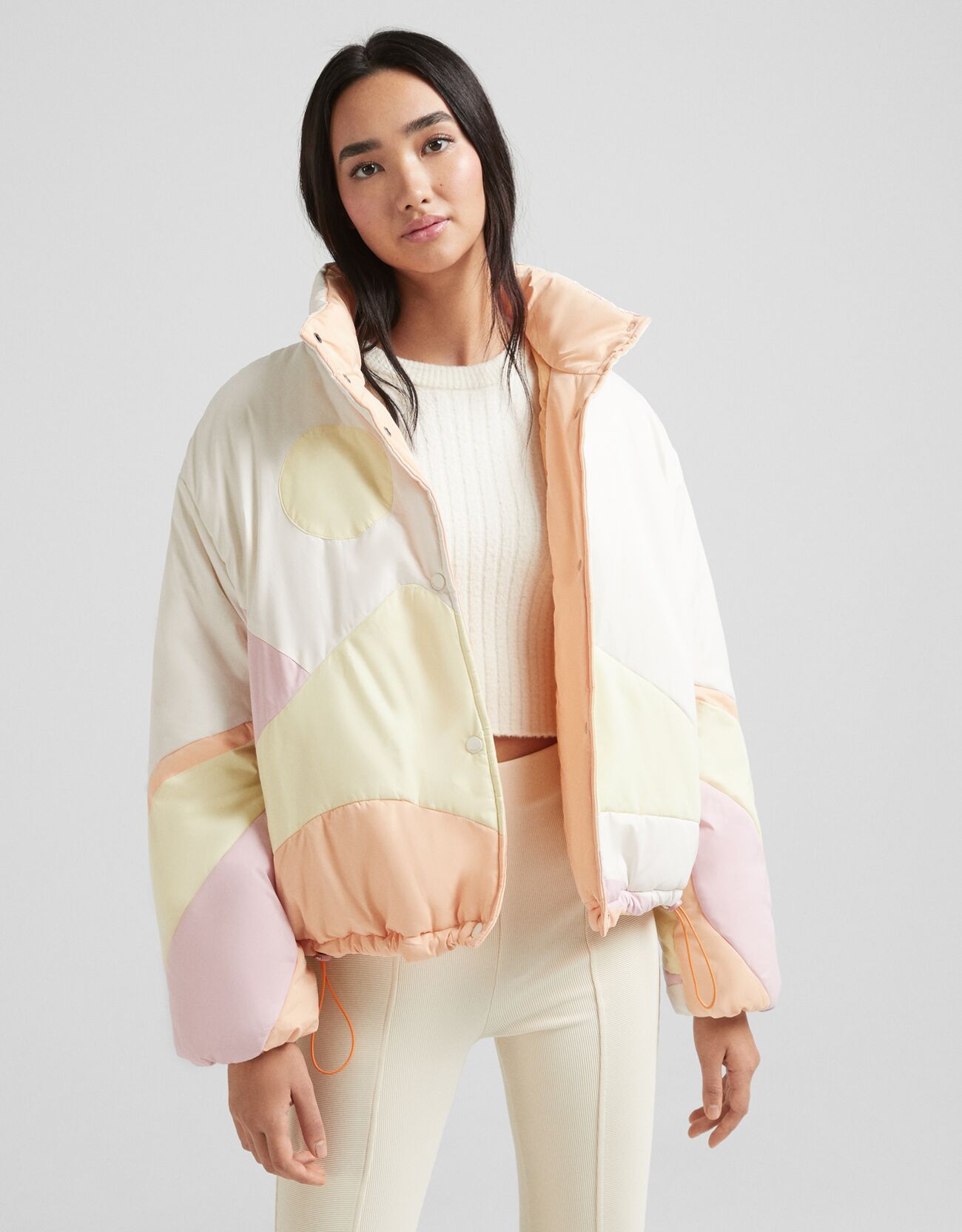 puffer coat bershka