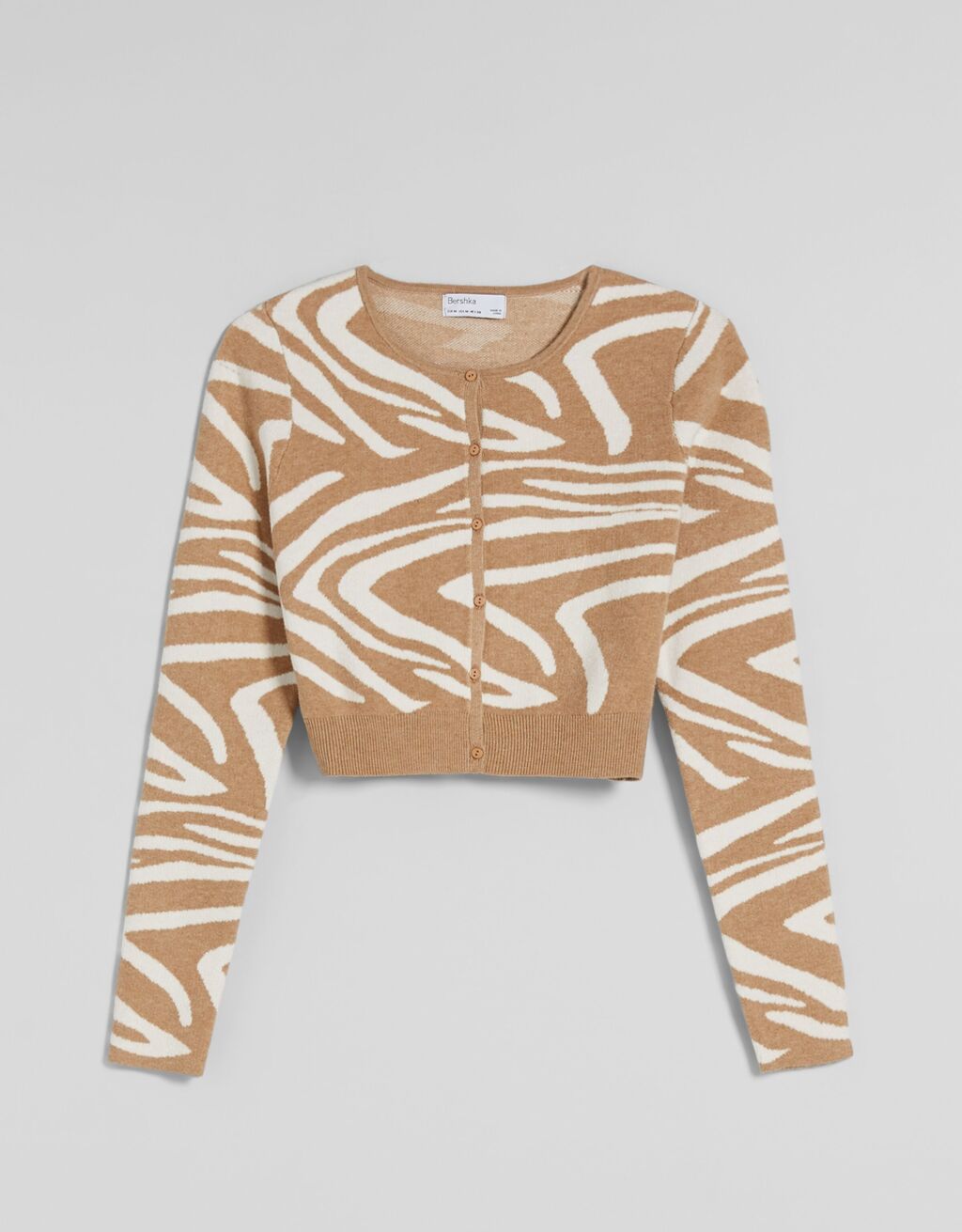 Zebra print jacket - Woman | Bershka