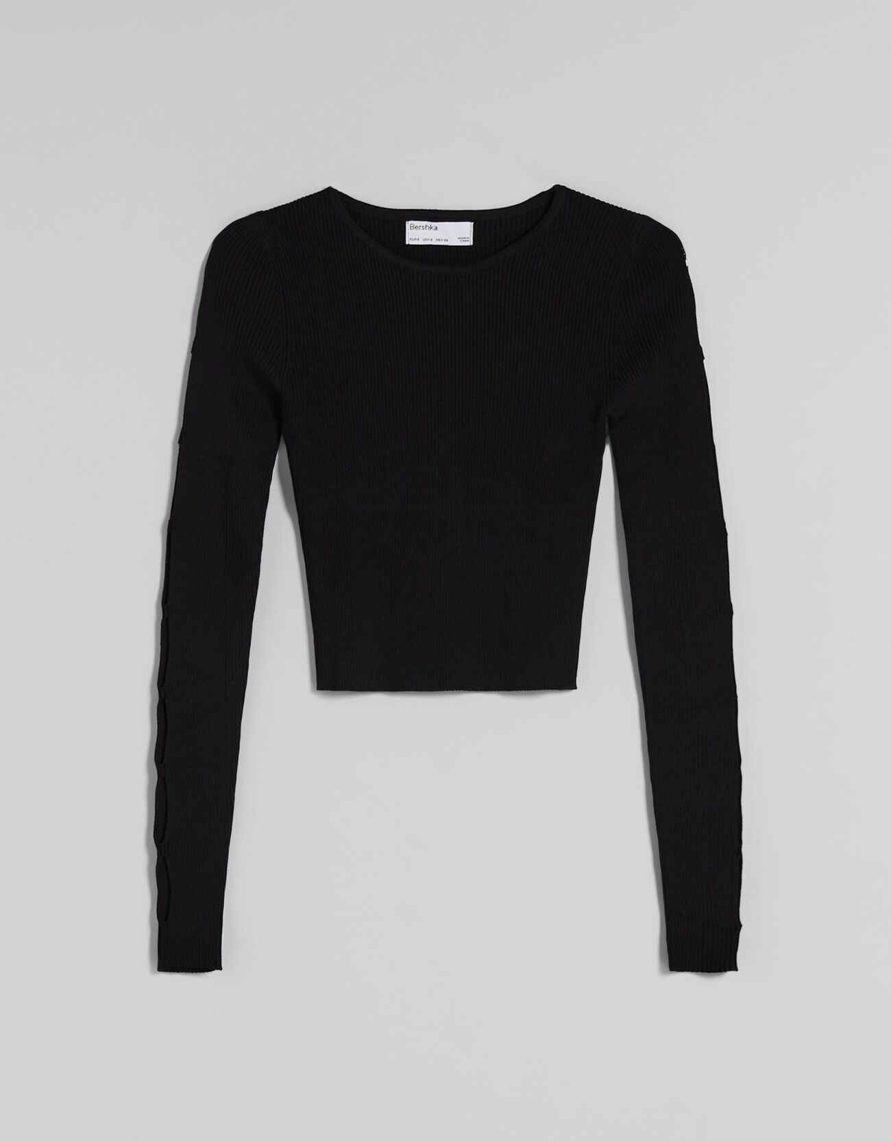 bershka ripped sweater