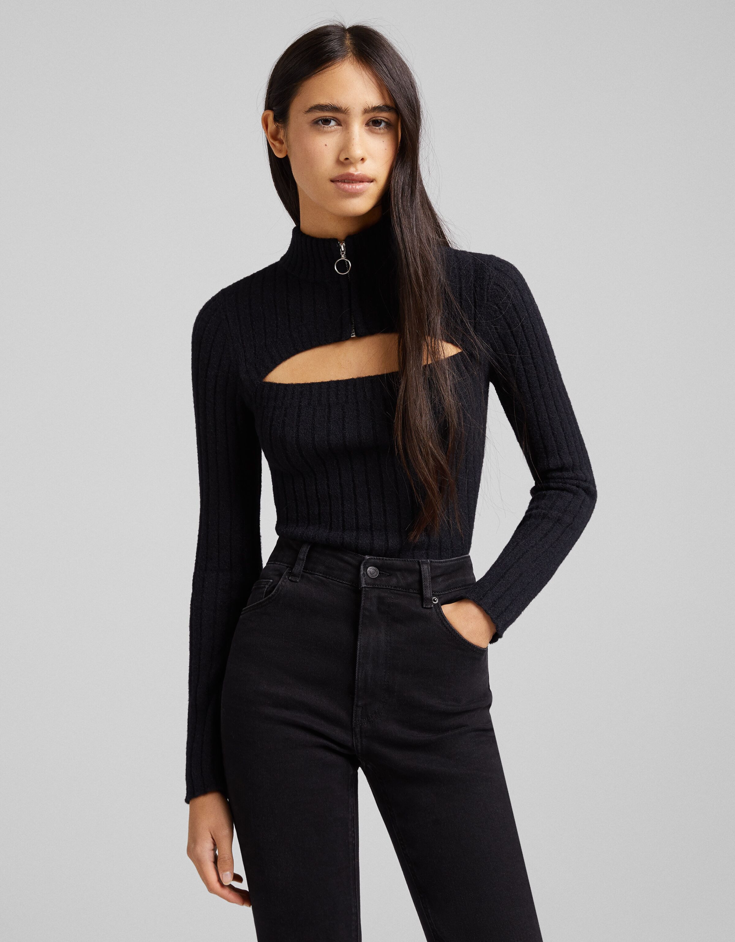 cut out sweater