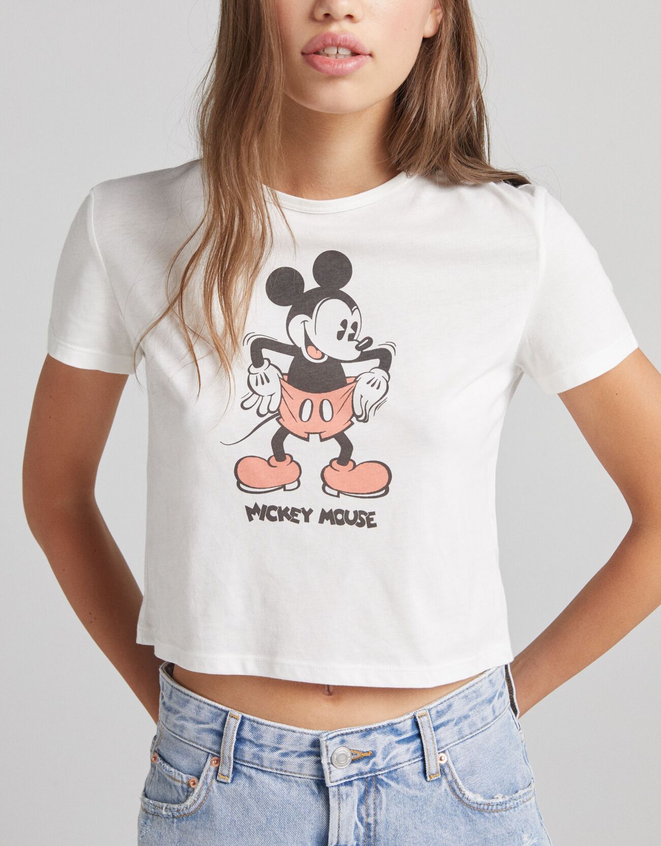 bershka mickey mouse sweatshirt