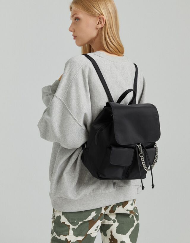 bershka mini backpack