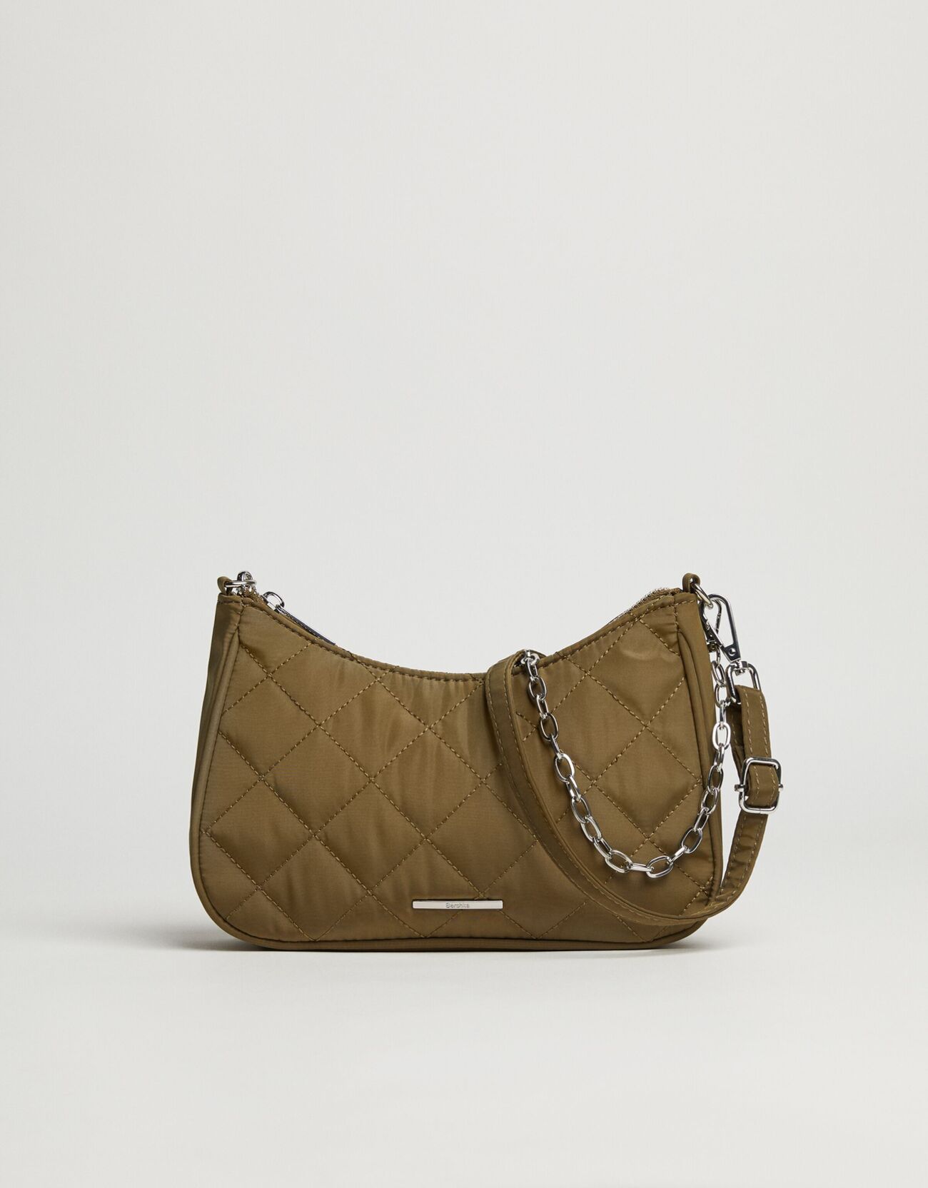 quilted nylon bag