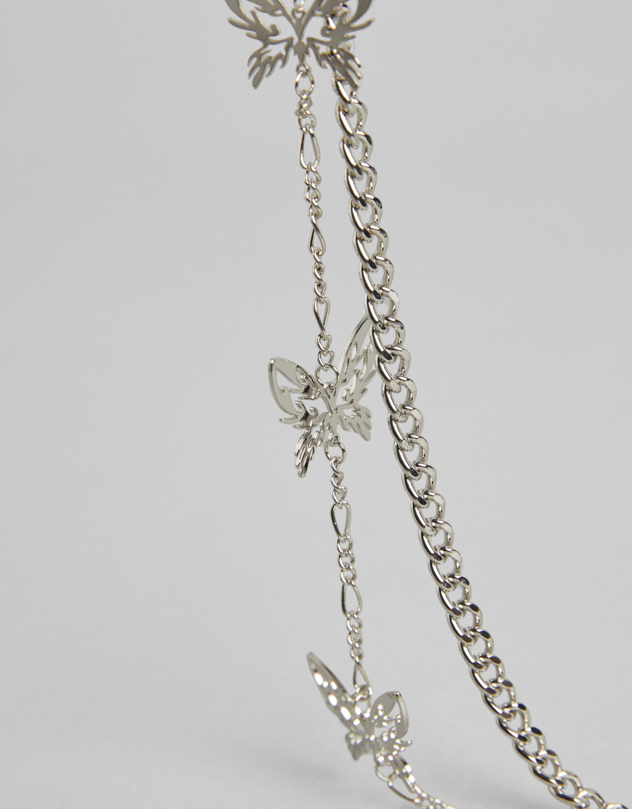 Jeans Mujer | Bershka Jeans Straight Strass Mariposa Azul Lavado -  Bellavista
