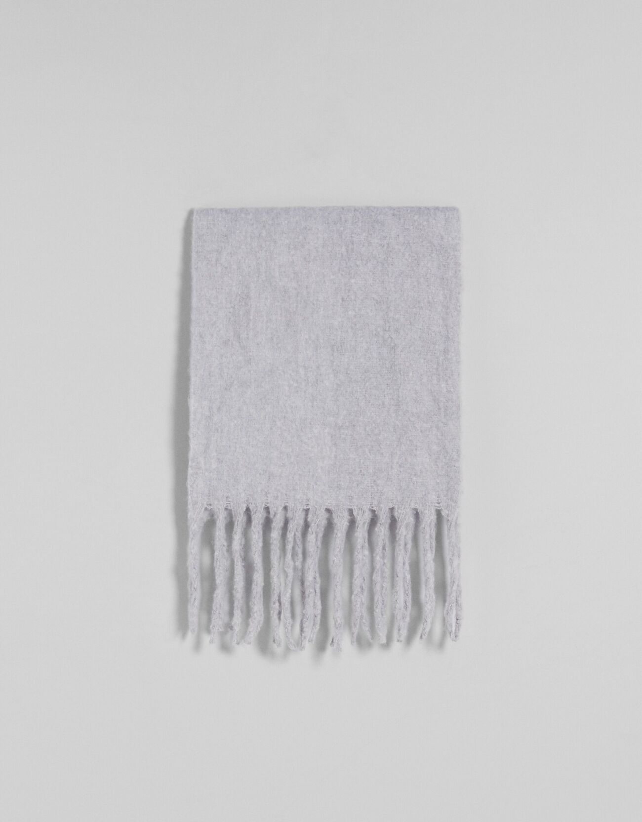 Серый Однотонный шарф Bershka