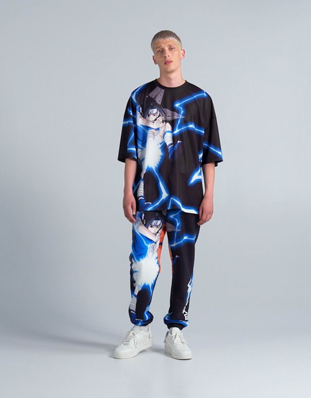Sudadera naruto bershka clearance
