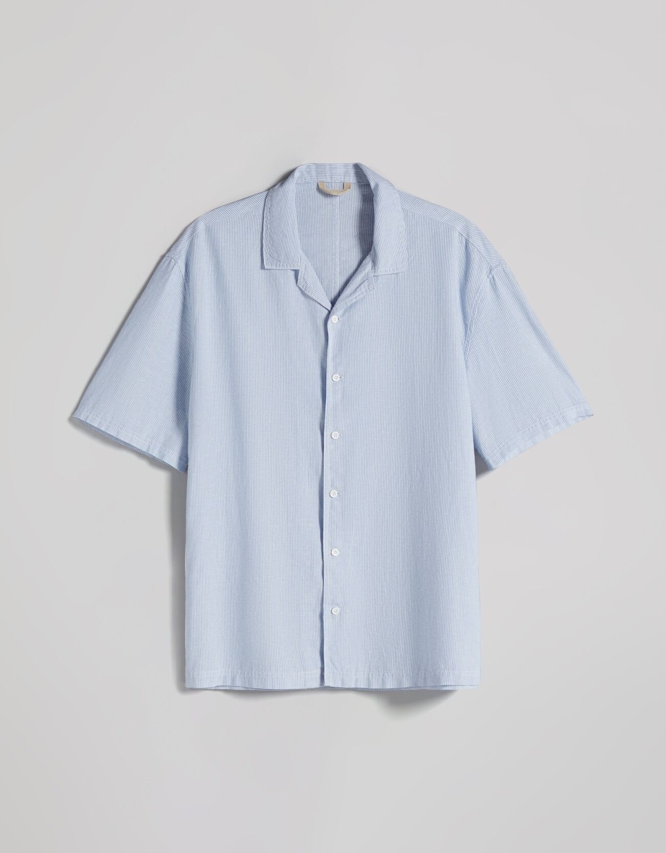 Bershka Relaxed fit keten kısa kollu gömlek 4 Bershka Relaxed fit keten kısa kollu gömlek 5
