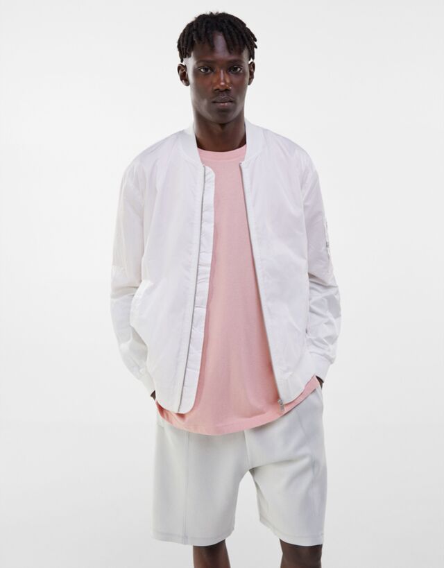 lightweight bomber jacket men