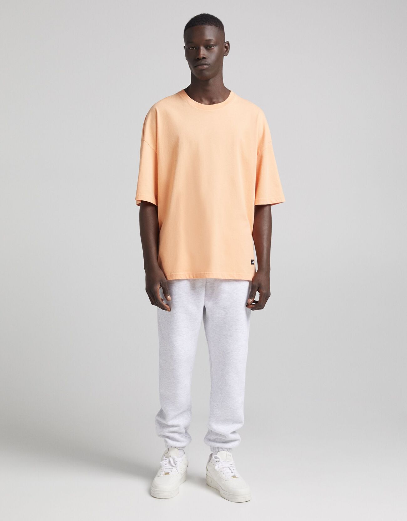 Bershka Ekstra bol kesim kısa kollu t-shirt 8 Bershka Ekstra bol kesim kısa kollu t-shirt 9