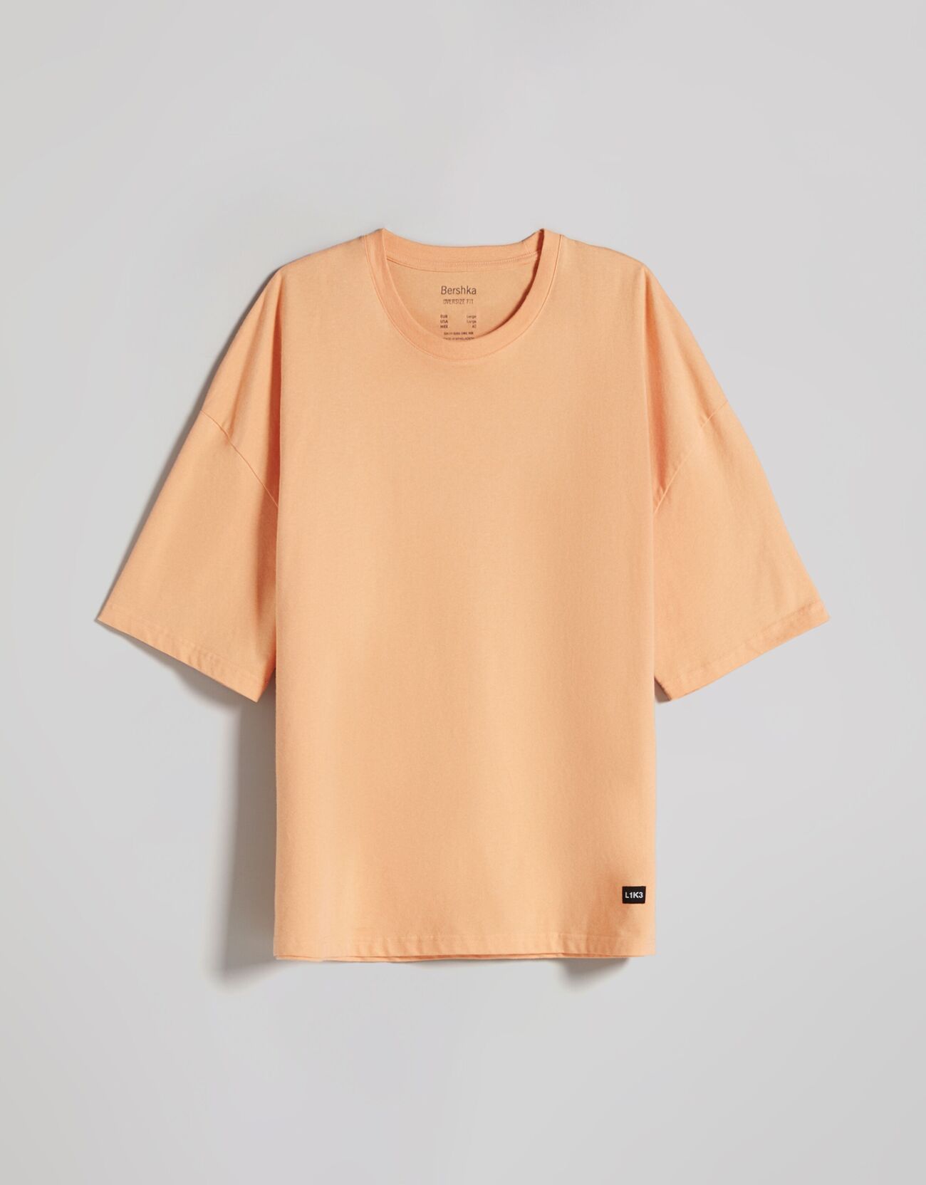 Bershka Ekstra bol kesim kısa kollu t-shirt 4 Bershka Ekstra bol kesim kısa kollu t-shirt 5