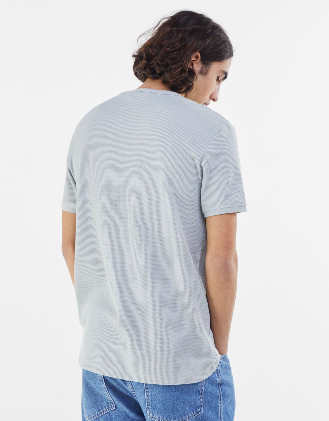 Bershka Gofre dokulu t-shirt 10 Bershka Gofre dokulu t-shirt 11