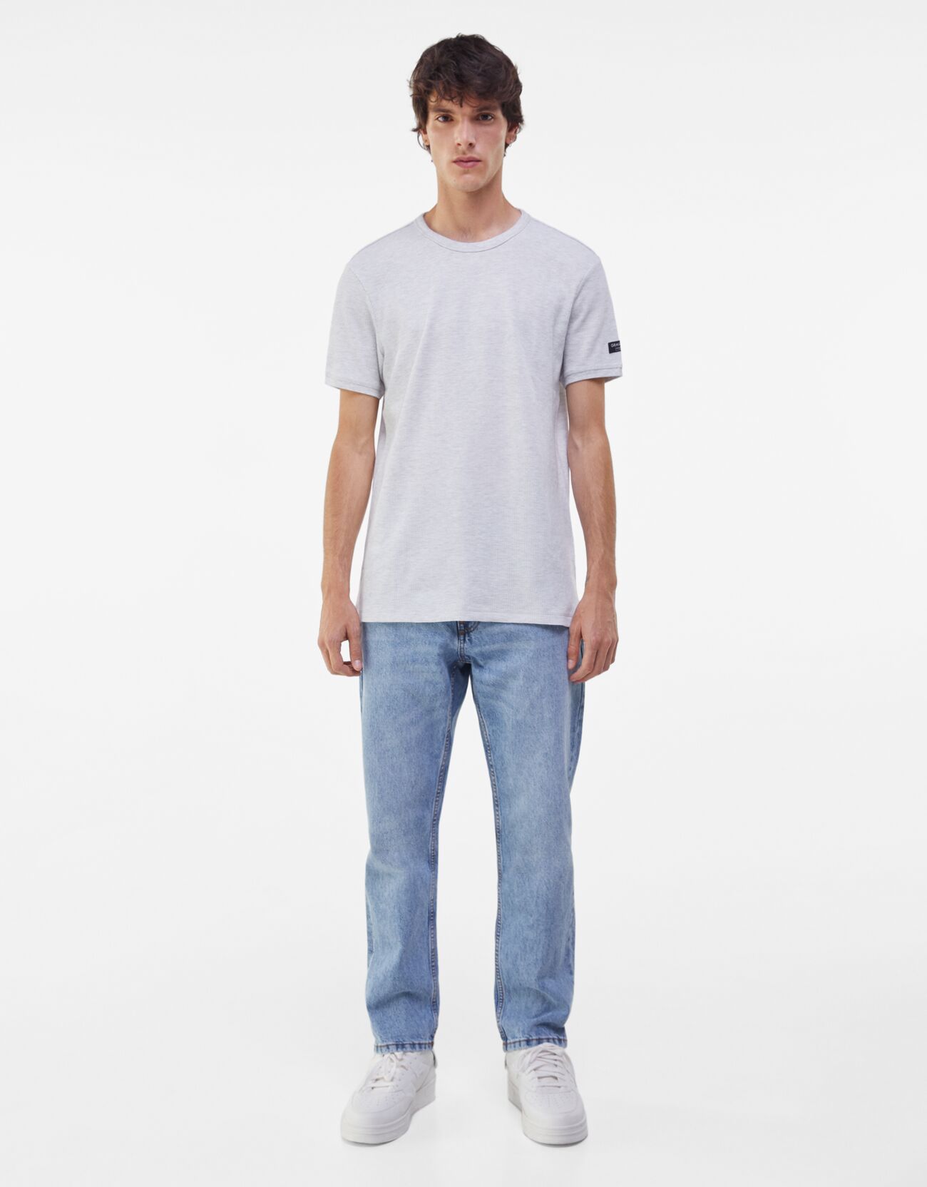 Bershka Gofre dokulu t-shirt 6 Bershka Gofre dokulu t-shirt 7
