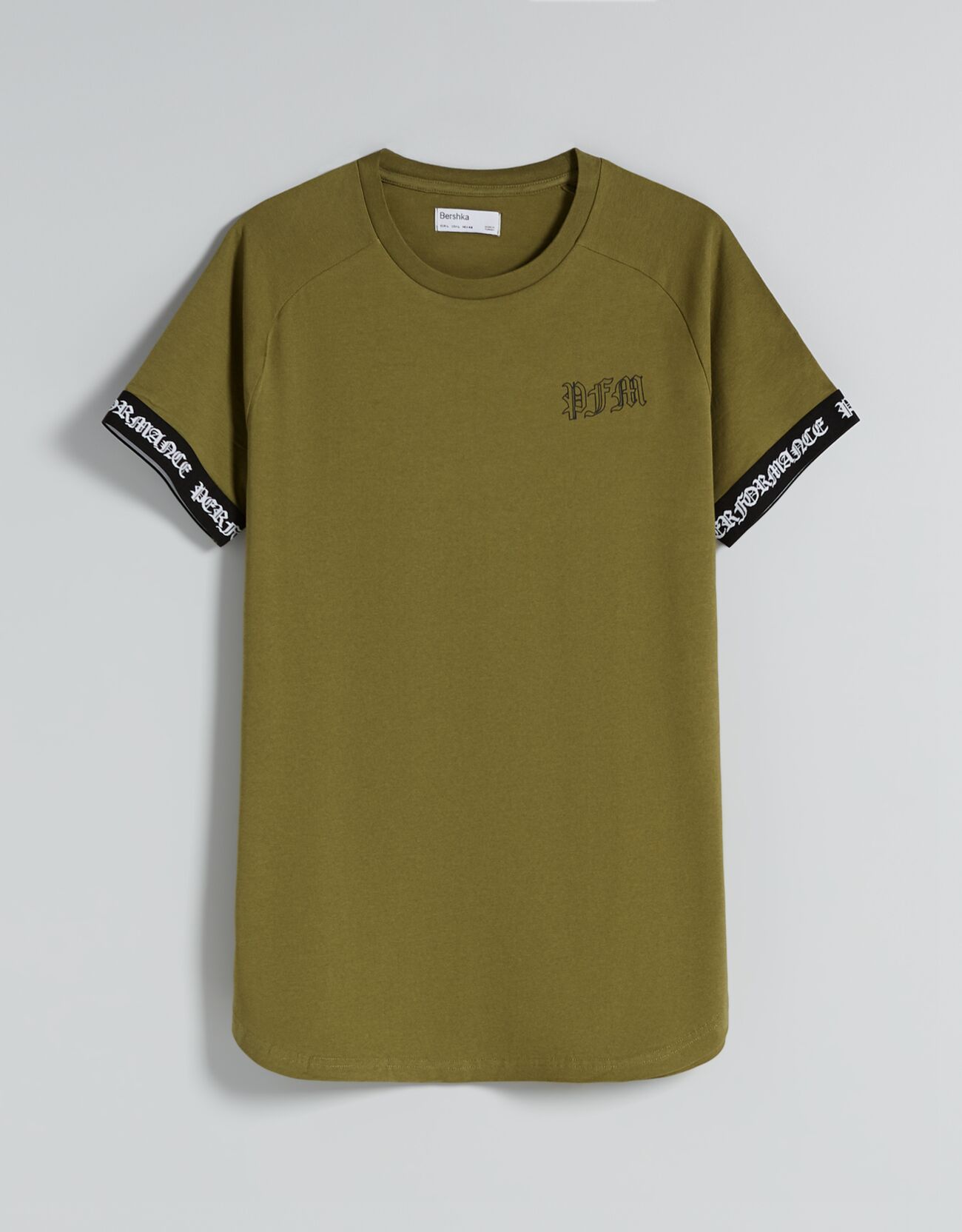 Bershka Streç muscle fit t-shirt 0 Bershka Streç muscle fit t-shirt 1