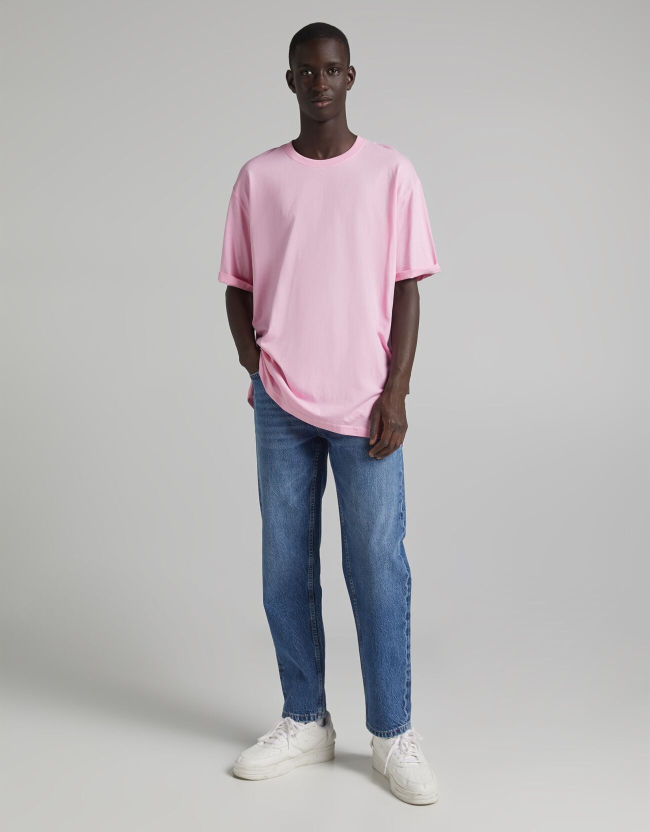 Bershka Long fit t-shirt 8 Bershka Long fit t-shirt 9