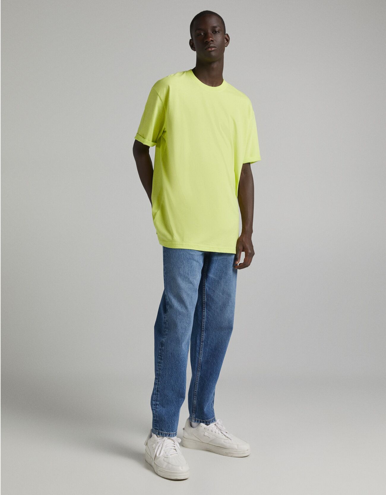 Bershka Long fit t-shirt 8 Bershka Long fit t-shirt 9