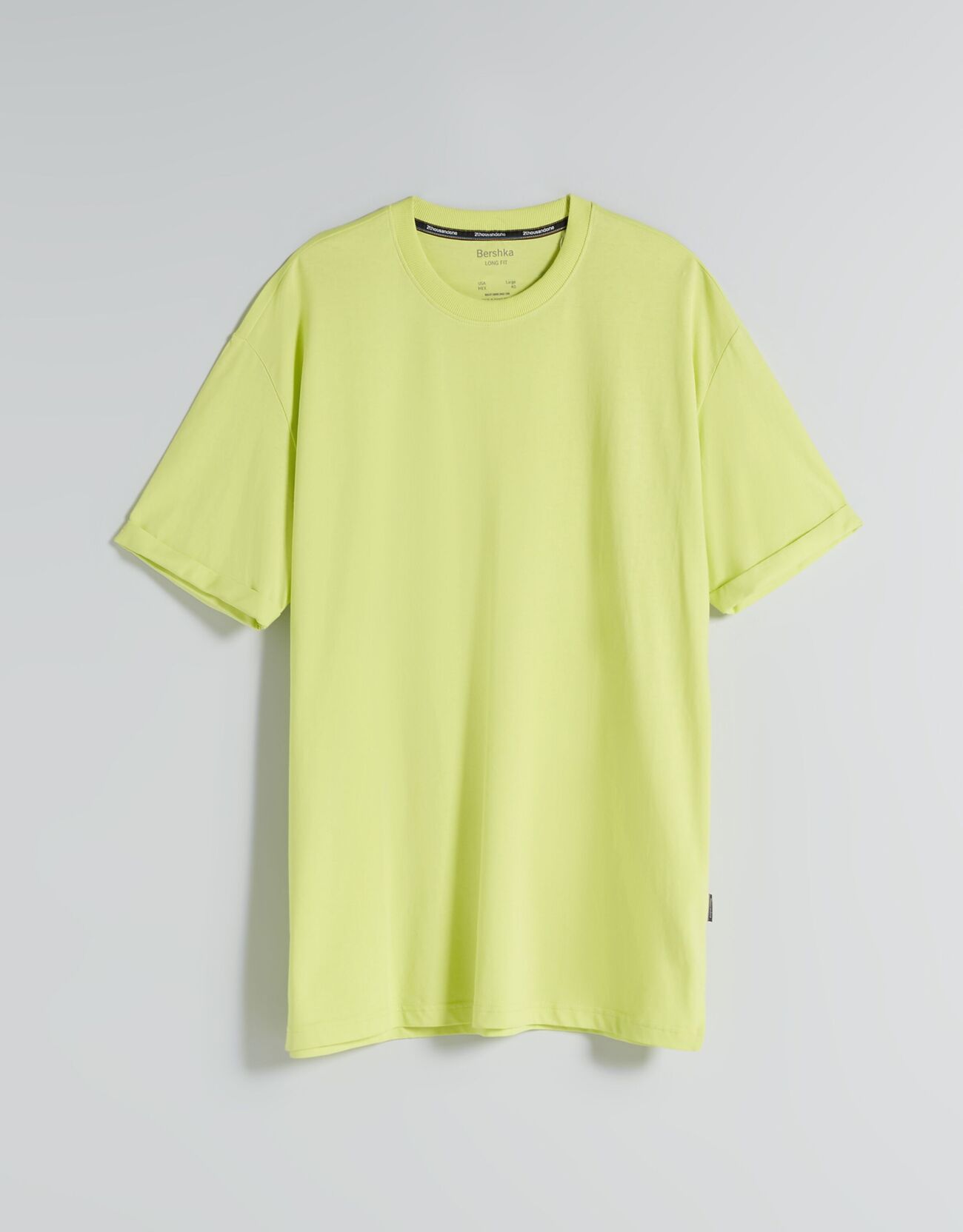 Bershka Long fit t-shirt 4 Bershka Long fit t-shirt 5