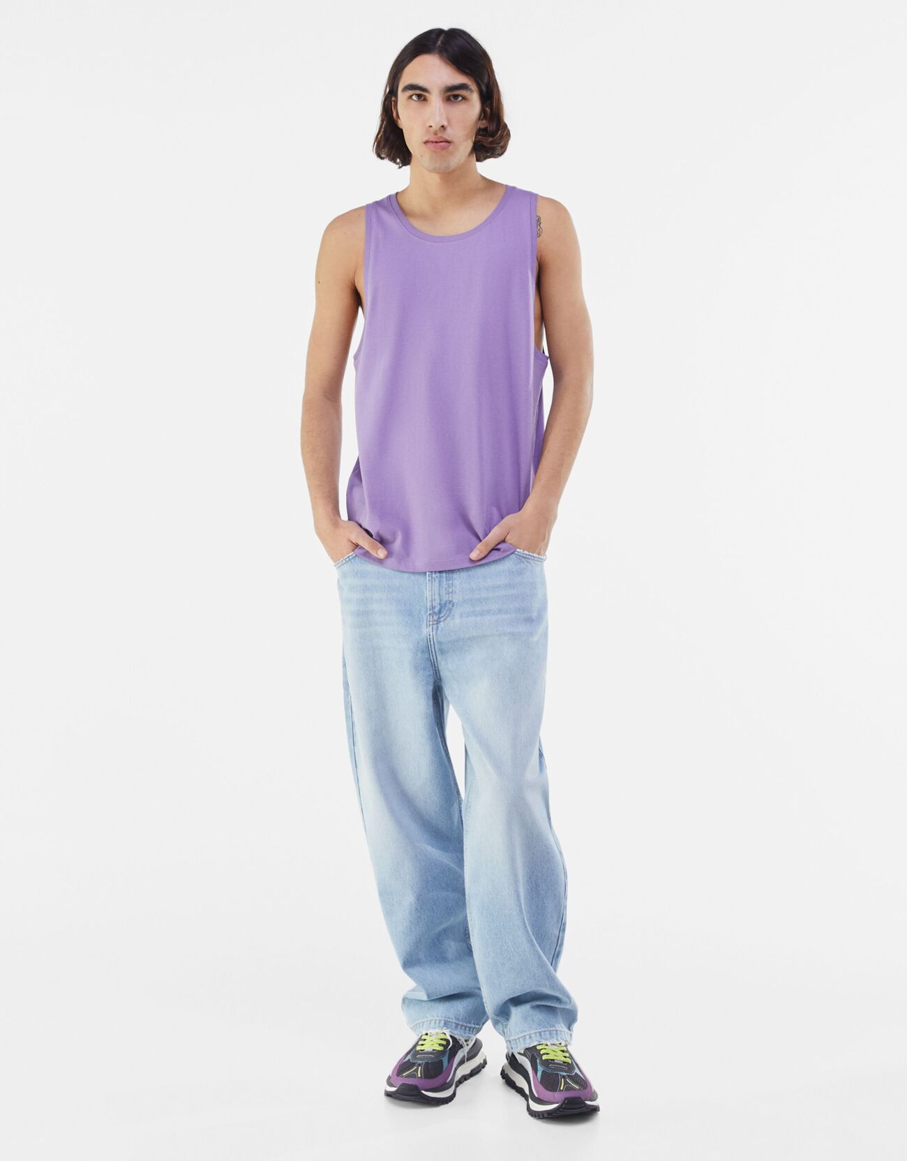 Bershka Askılı t-shirt 0 Bershka Askılı t-shirt 1