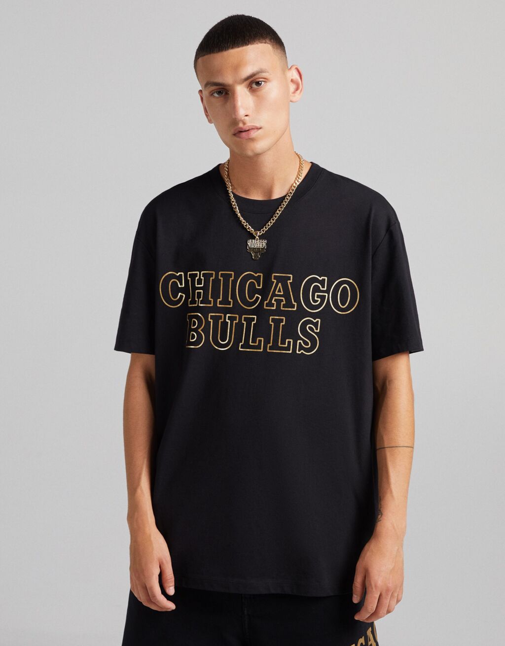 Chicago bulls sweatshirt bershka clearance