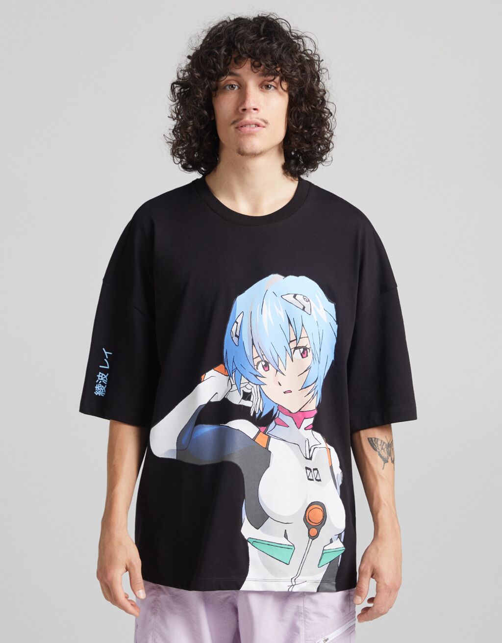 Neon Genesis Evangelion Evangelion Camisa Bershka Evangelion Shirt - Main Image