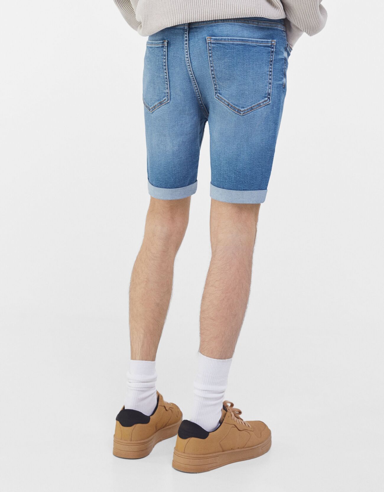 Bershka Super skinny fit denim bermuda 10 Bershka Super skinny fit denim bermuda 11