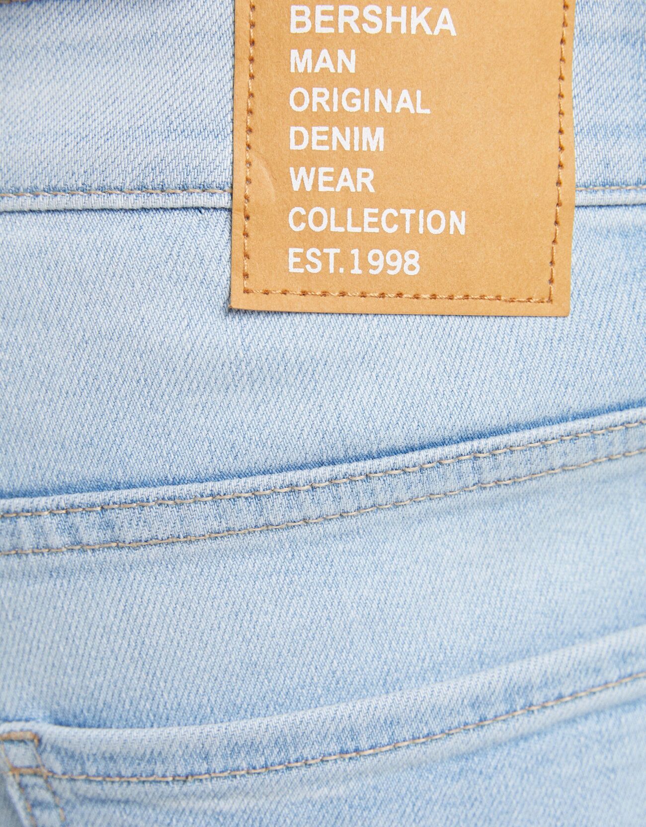 Bershka Super skinny fit denim bermuda 4 Bershka Super skinny fit denim bermuda 5