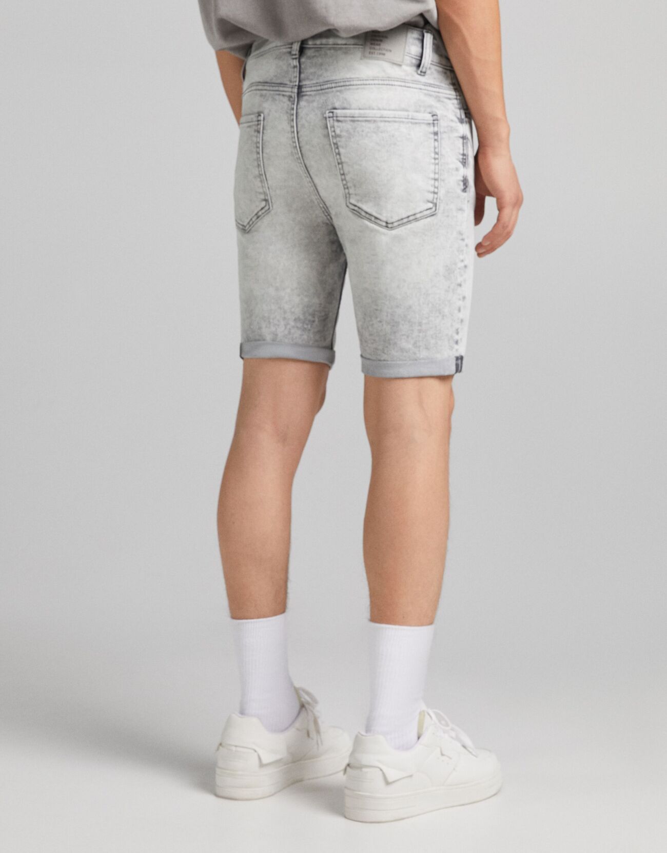 Bershka Super skinny fit denim bermuda 10 Bershka Super skinny fit denim bermuda 11