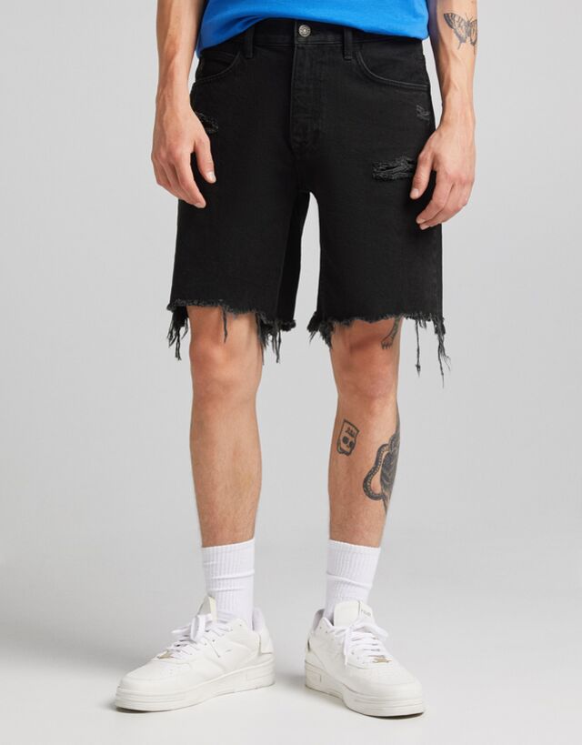 bermudas hombre bershka